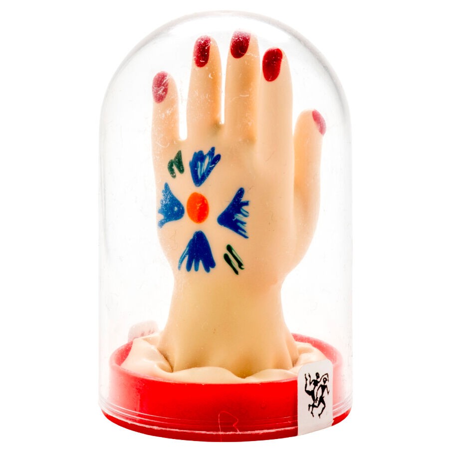 CONDOMERIE - PRESERVATIVI NOVITÀ DIPINTI A MANO MODELLO MANO 1